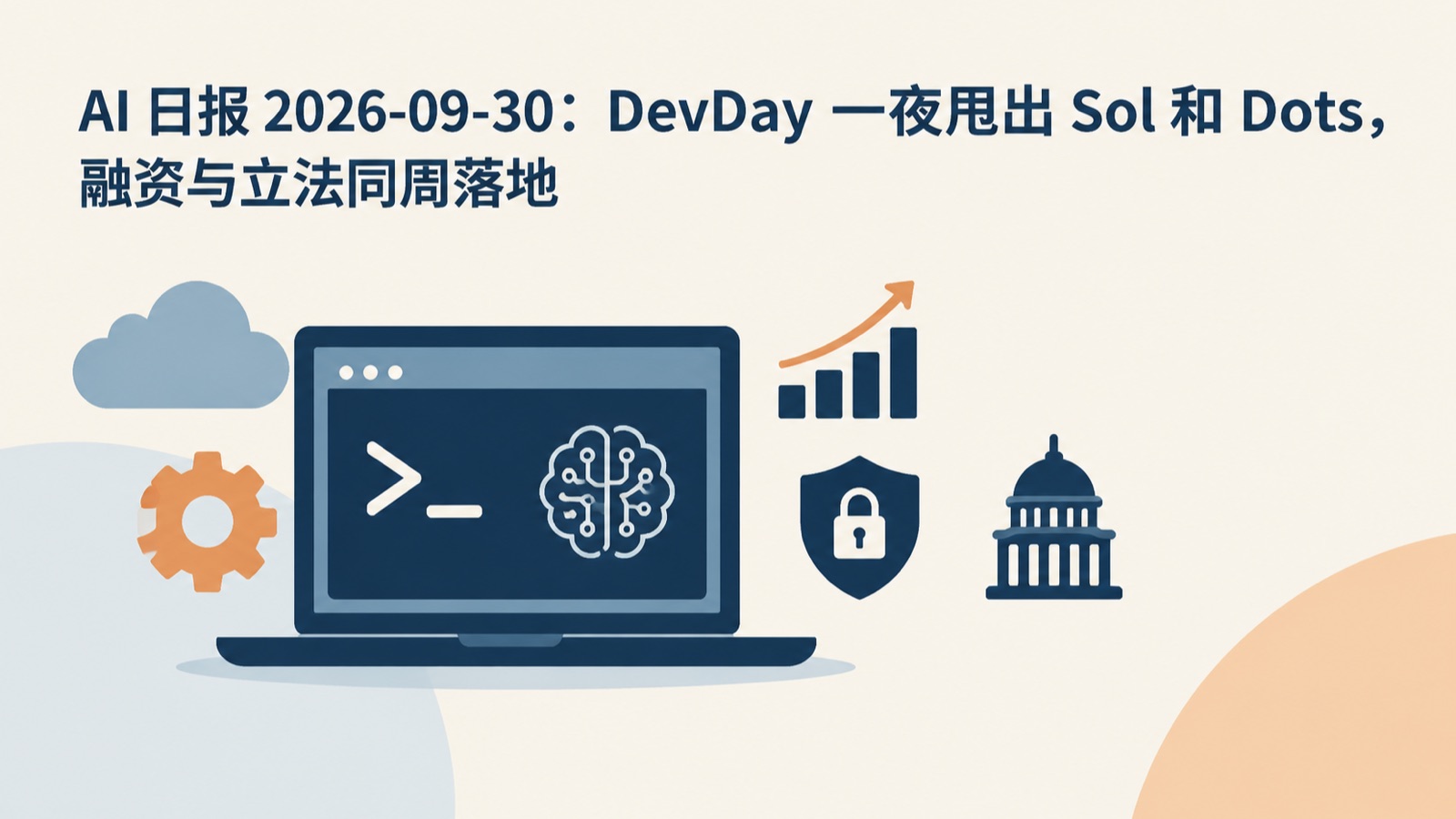 AI 日报 2026-09-30：DevDay 一夜甩出 Sol 和 Dots，融资与立法同周落地-小绵羊的小窝