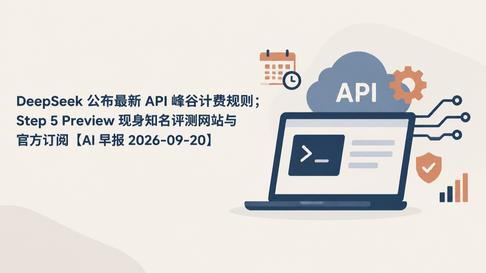 DeepSeek 公布最新 API 峰谷计费规则；Step 5 Preview 现身知名评测网站与官方订阅【AI 早报 2026-09-20】-小绵羊的小窝